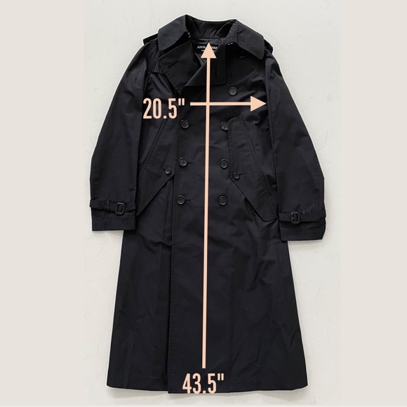 JUNYA WATANABE COMME des GARÇONS Cotton Garbadine Convertible Cape Trench, S - Picture 5 of 16